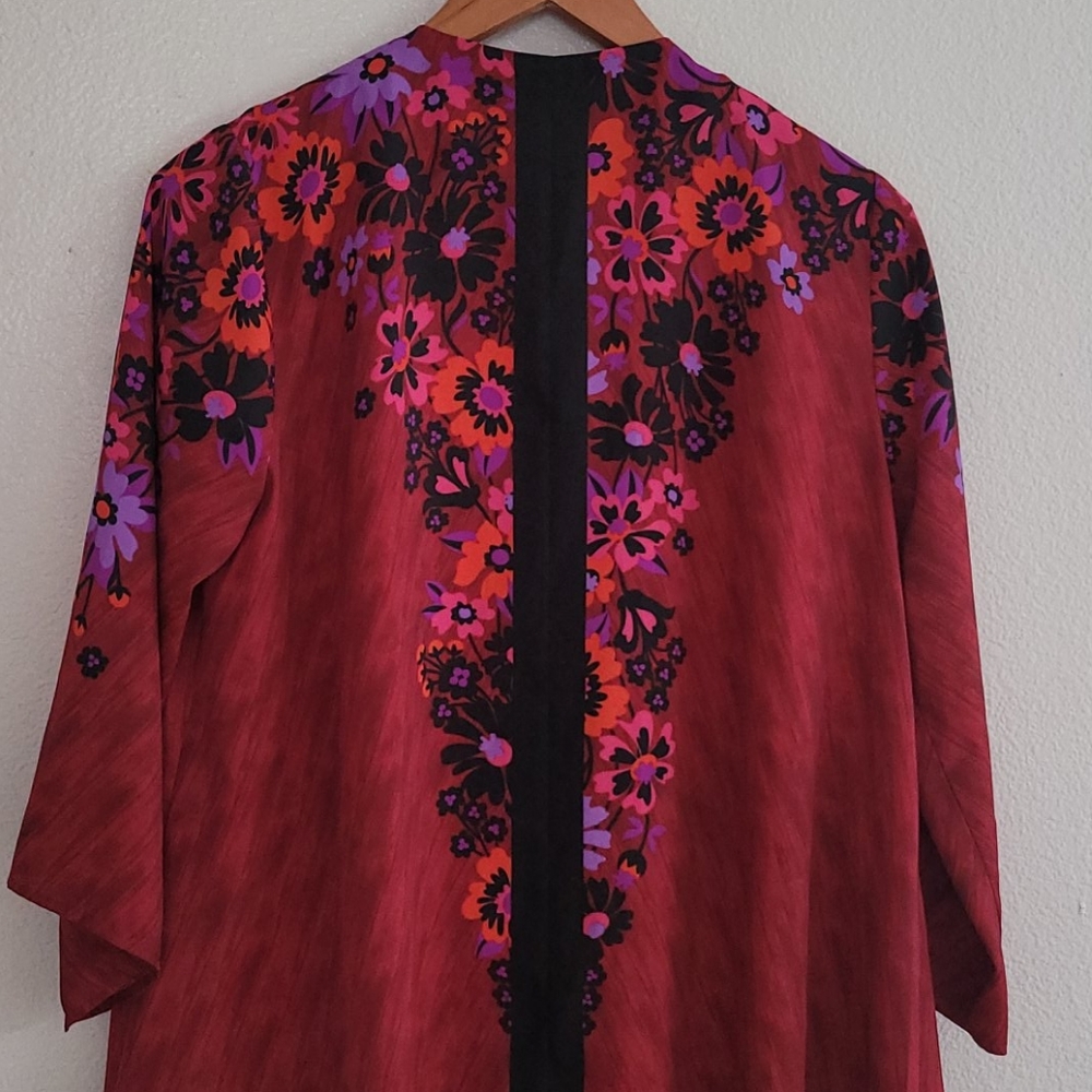 Bob Mackie Wearable Art Kimono - image 8